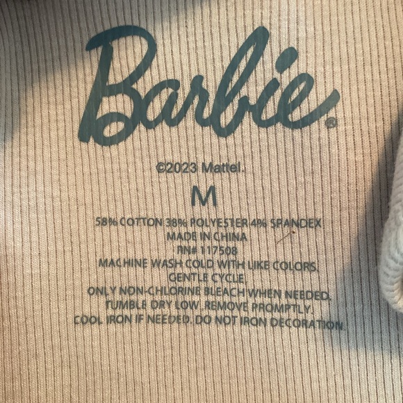 Barbie Hair styles Tank Top. 6 Barbies with different skin tones and hair styles - Picture 4 of 4